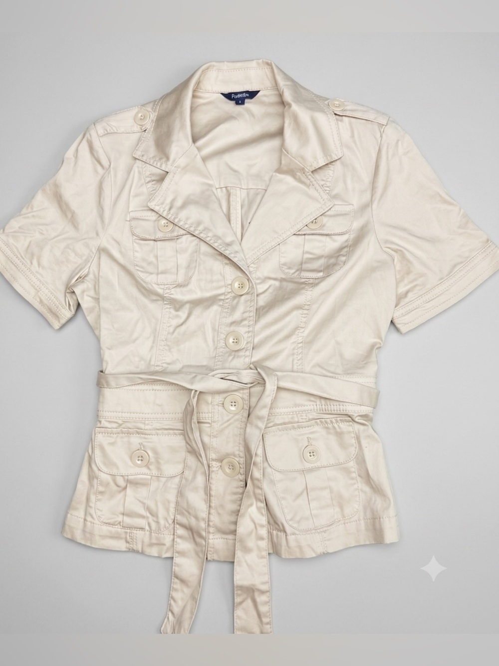 VINTAGE Y2K TOP BUTTON UP